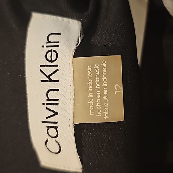 Calvin Klein Polka Dot Shift Dress, Size 12 - Picture 4 of 7